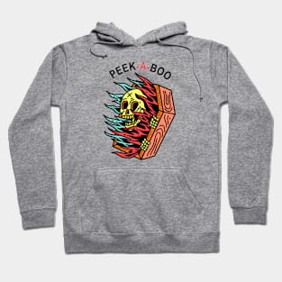 Peek-A-Boo | Tattoo Flash Hoodie